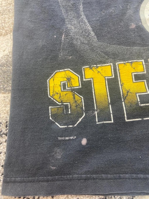 Vintage Style 1990s Pittsburgh Steelers Retro NCAA Shirts Sweatshirt T-shirt - Image 3