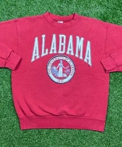Vintage Style 1990s University of Alabama Roll Tide Crewneck Sweatshirt, Vintage Style 90s Shirt - College Shirts
