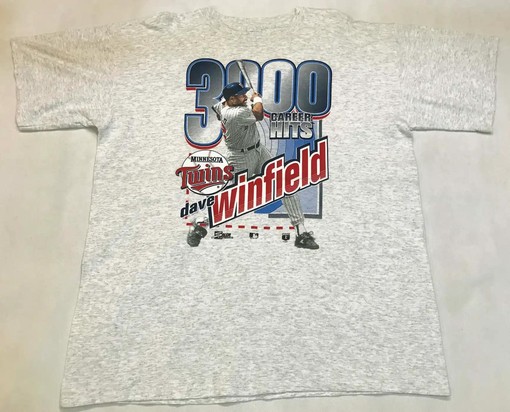Vintage Style 1993 Dave Winfield Minnesota Twins MLB T-Shirt, Hoodie, Sweatshirt for Fans