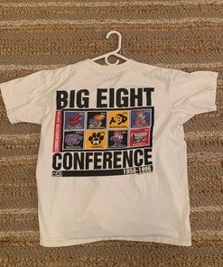 Vintage Style 1994 Big Eight Conference Basketball 90s University American Sweatshirt - Gifts for NCAA Fans