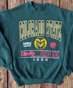 Vintage Style 1994 Colorado State University Sweatshirt, Colorado State Shirt, Perfect Gift for Her