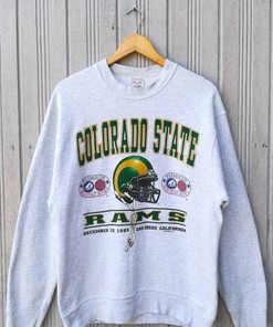 Vintage Style 1995 Colorado State University Crewneck Sweatshirt, Comfortable Colorado State Shirt