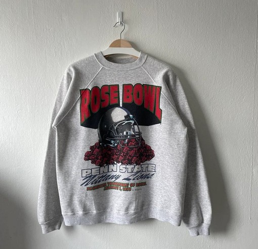 Vintage Style 1995 Penn State Nittany Lions Rose Bowl Tournament Sweatshirt and T-Shirt - Vintage Style 90s Penn State