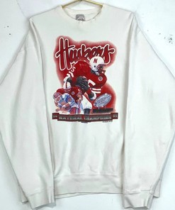 Vintage Style 1995 University of Nebraska Cornhuskers National Champs Sweatshirt - Classic NCAA Fans Edition