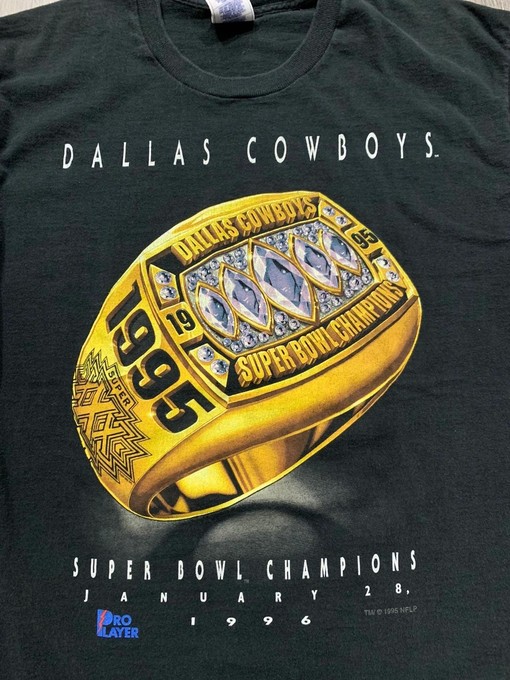Vintage Style 1996 Dallas Cowboys Championship Ring Sweatshirt T-shirt, NCAA Football Teams Gifts for Fans - Image 2