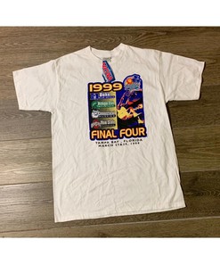 Vintage Style 1999 NCAA Basketball Final Four T-Shirt - Size Large NWT Logo Sweatshirt Hoodie Full Size