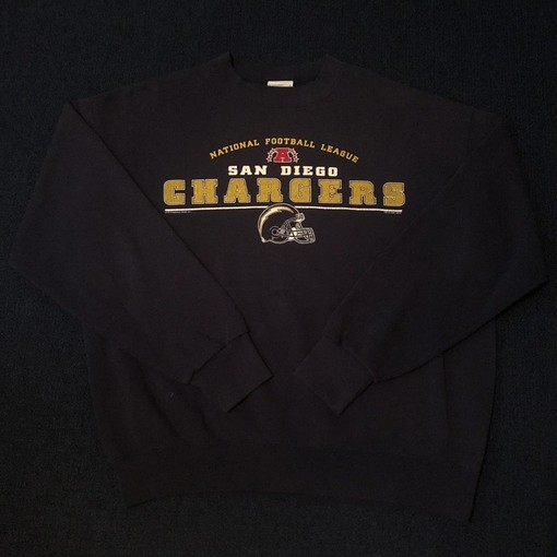 Vintage Style 2000s NFL San Diego Chargers Lee Sport Logo Sweatshirt T-Shirt, NFL Football Teams Gifts For Fans