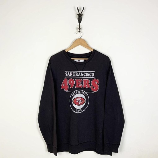 Vintage Style 49ers San Francisco NFL Football Sweatshirt T-shirt, Add to Your Collection