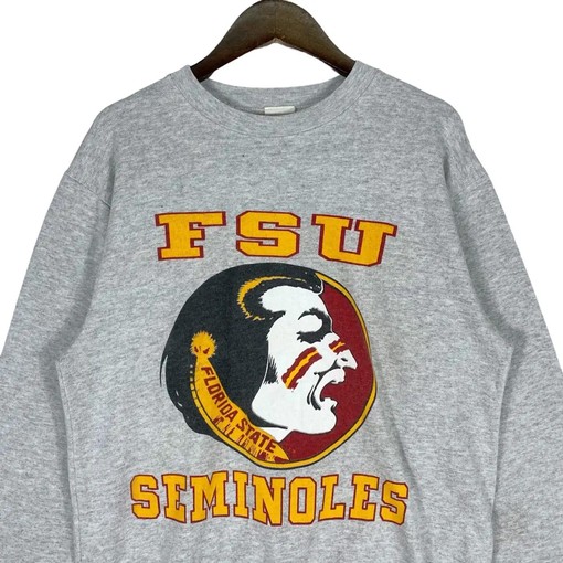 Vintage Style 80S Florida State University Seminoles Sweatshirt Hoodie Football Game Day T-Shirt Lover - Ideal Gifts - Image 2