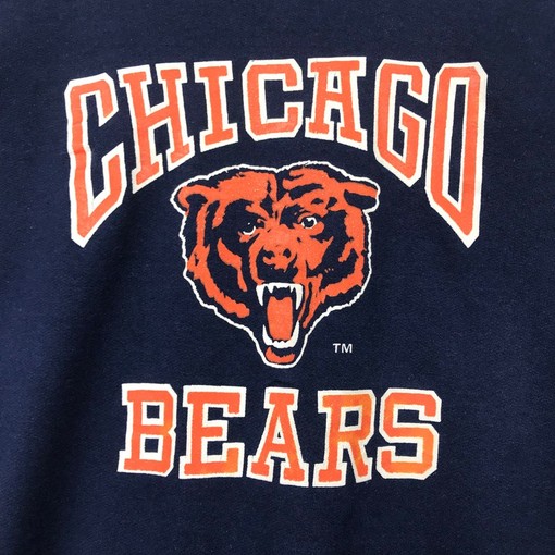 Vintage Style 80S NFL Chicago Bears Crewneck Sweatshirt, Sweater Pulloverarge - Image 2