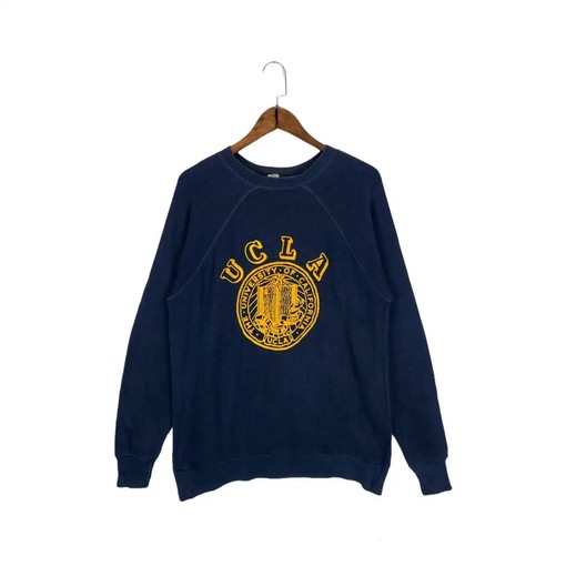 Vintage Style 80S University of California Los Angeles Sweatshirt Hoodie Football Game Day T-Shirt Lover for NCAA Fans