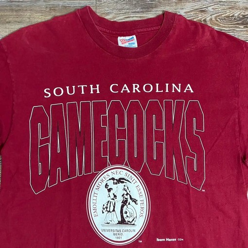 Vintage Style 80S University of South Carolina Gamecocks T-Shirt Sweatshirt Hoodie, Perfect for American Football Fans - Image 2