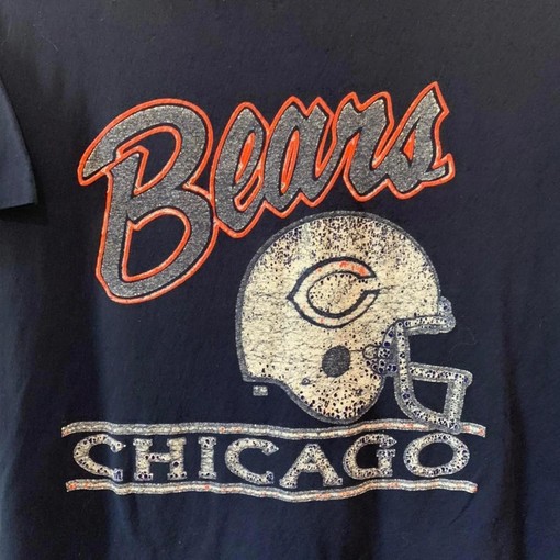 Vintage Style 80s Champion Chicago Bears NFL Football Sweatshirt T-shirt, Show Your Fandom - Image 2