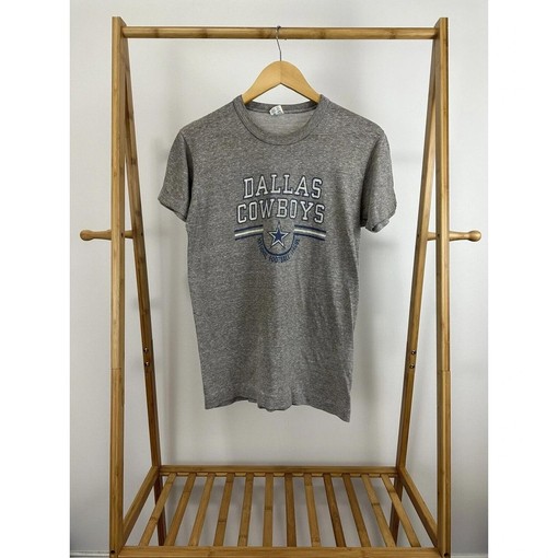 Vintage Style 80s Champion Dallas Cowboys NFL Football Paper Thin Sweatshirt T-shirt, Represent Your Team in Style