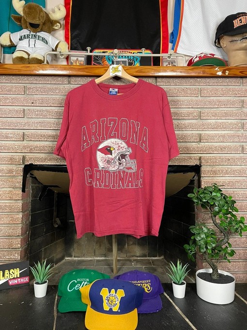 Vintage Style 80s Champion NFL Arizona Cardinals Graphic Football Sweatshirt T-shirt, Show Your Team Pride