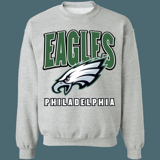 Vintage Style 80s GREEN Philadelphia Eagles NFL American Football Lover Sweatshirt, Hoodie and Sport Shirt - Image 2
