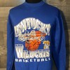 Vintage Style 80s Kentucky Wildcats Basketball Sweatshirt - Show Your Team Spirit!