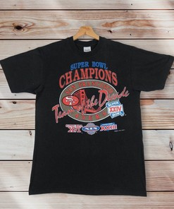 Vintage Style 80's NFL San Francisco 49ers Crewneck Sweatshirt, Hoodie, and Tee - Ideal Gifts for American Football Fans