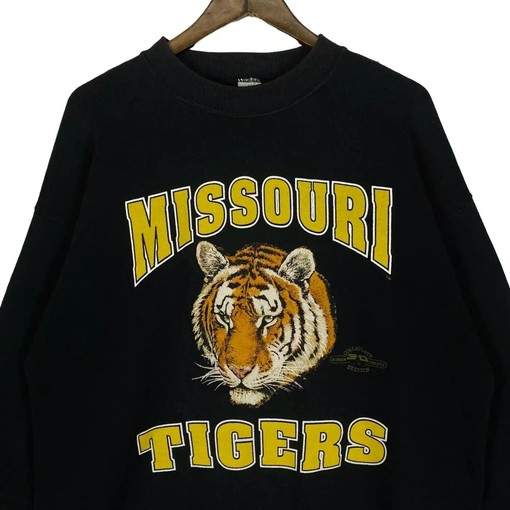 Vintage Style 90S 3D Print Missouri Tigers T-Shirt Hoodie for Football Lovers - Image 2