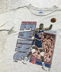 Vintage Style 90S Bna New York Knicks Patrick Ewing 1991 Sweatshirt Pullover Hoodie - Gifts for Basketball Fans