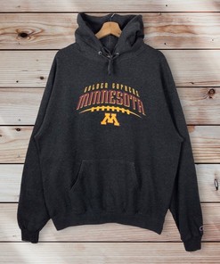 Vintage Style 90S Champion Minnesota Golden Gophers Pullover Hoodie Sweater
