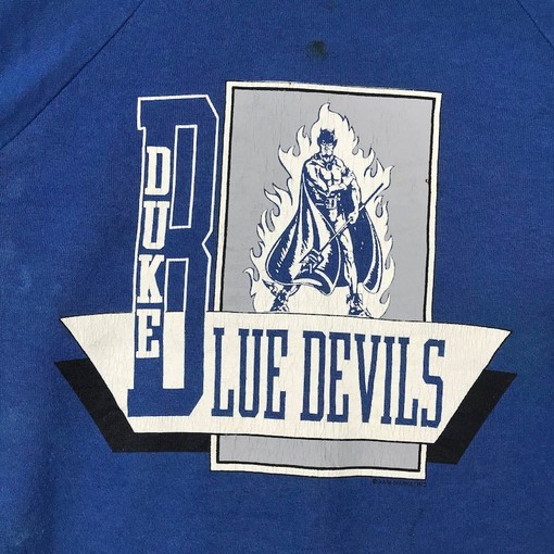 Vintage Style 90S Duke Blue Devils Crewneck Sweatshirt Sweater Pullover, Hoodie with Classic Design - Image 2
