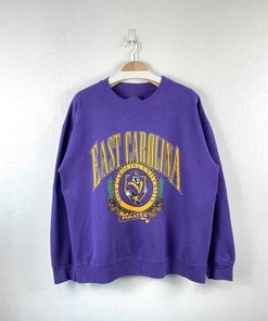 Vintage Style 90S East Carolina University Pirates Sweatshirt - Must-have for Fans