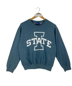 Vintage Style 90S Iowa State University Cyclones Sweatshirt Hoodie for Football Game Day, NCAA Shirt Lover