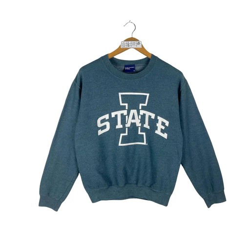 Vintage Style 90S Iowa State University Cyclones Sweatshirt Hoodie for Football Game Day, NCAA Shirt Lover