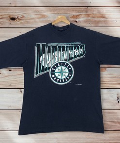 Vintage Style 90S Logo 7 MLB Seattle Mariners Baseball Club Crewneck T-Shirts Sweatshirt, Hoodie for Fans