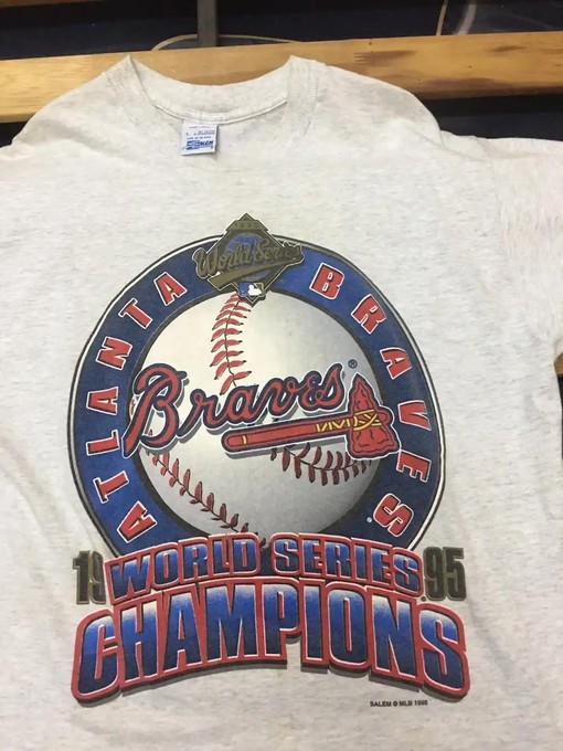 Vintage Style 90S MLB Champions T-Shirt - Gift For Baseball Fans - Image 2
