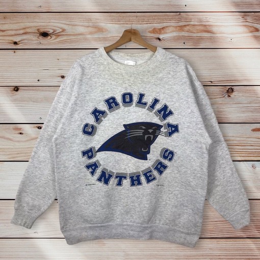 Vintage Style 90S NFL Carolina Panthers Crewneck Sweatshirt, Sweater Pullover, Hoodie