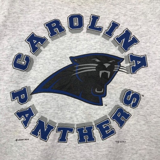 Vintage Style 90S NFL Carolina Panthers Crewneck Sweatshirt, Sweater Pullover, Hoodie - Image 2