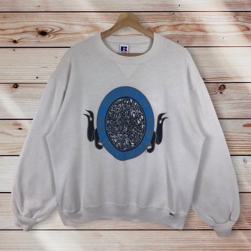 Vintage Style 90S North Carolina University Crewneck Sweatshirt Sweater Pullover, Hoodie Shirt
