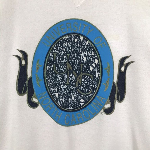 Vintage Style 90S North Carolina University Crewneck Sweatshirt Sweater Pullover, Hoodie Shirt - Image 2