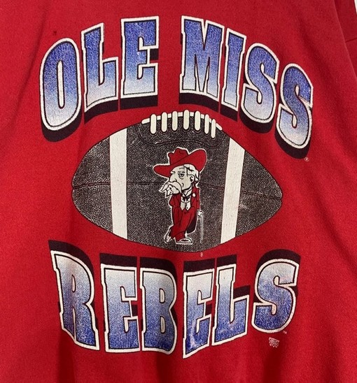 Vintage Style 90S Ole Miss Rebels Sweatshirt, Ideal University Mississippi Sweater and Hoodie Shirt - Image 2