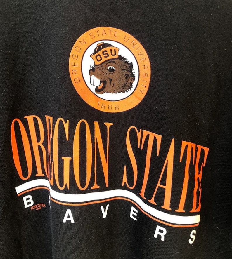 Vintage Style 90S Oregon State Beavers Sweatshirt, Oregon Beavers Sweater, Ideal 90S Shirt - Image 2