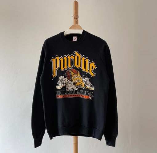 Vintage Style 90S Purdue Boilermakers Basketball Sweatshirt - Unisex Shirt Hoodie for Fans
