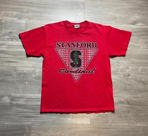 Vintage Style 90S Stanford Cardinals Single Stitch Apparel for American Football Fans