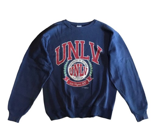 Vintage Style 90S University of Nevada Las Vegas Sweatshirt, Nevada Las Vegas Shirt