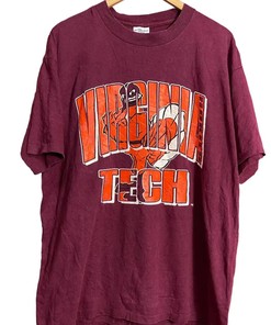 Vintage Style 90S Virginia Tech Sweatshirt Hoodie Football Game Day T-Shirt Lover for NCAA Fans