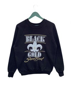 Vintage Style 90s Black & Gold Superbowl Vintage NCAA Shirts Sweatshirt T-shirt