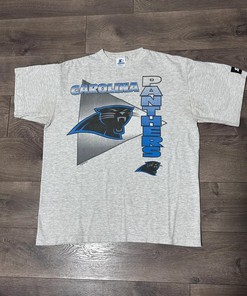 Vintage Style 90s Caroline Panthers Starter Sweatshirt T-shirt for NFL Fans