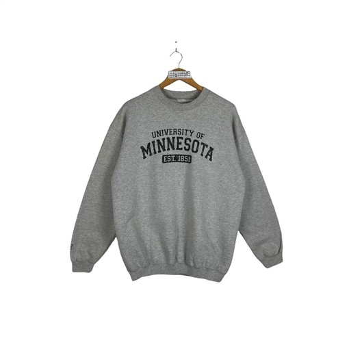 Vintage Style 90s Jansport University of Minnesota Football Sweatshirt Hoodie Tee Lover