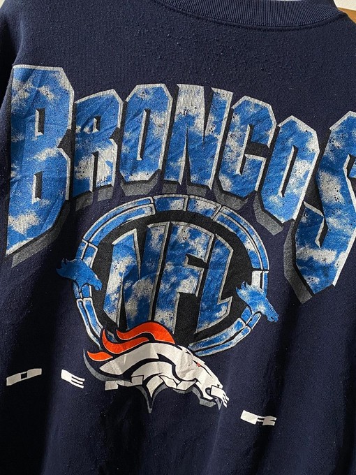 Vintage Style 90s NFL Denver Broncos Hoodie Sweatshirt Shirt Gifts for Fans, with NCAA shirts for men and women - Image 2