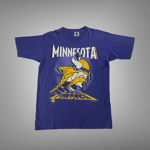 Vintage Style 90s NFL Minnesota Vikings Single Stitch NCAA Shirts Sweatshirt T-shirt