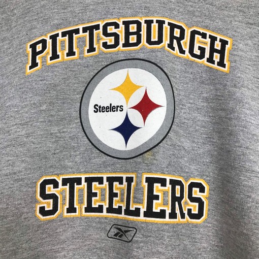Vintage Style 90s NFL Pittsburgh Steelers Hoodie & Sweater Pullover - Fan Apparel - Image 2