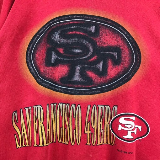 Vintage Style 90s NFL San Francisco 49ers Crewneck Sweatshirt, San Francisco Sweater, and Pullover - Ideal Gifts - Image 2