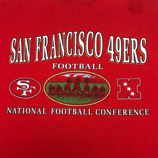 Vintage Style 90s NFL San Francisco 49ers Graphic Tee, Hoodie, and Sweatshirt - Perfect Gifts for Football Fans - Image 2