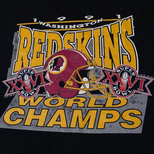 Vintage Style 90s NFL Was Redskins Super Bowl Champions Sweatshirt T-Shirt Ideal Gift for NFL Fans - Image 2
